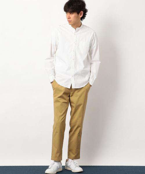green label relaxing（グリーンレーベルリラクシング）の「SC ライトチノ イージークロップドパンツ ◆（チノパンツ・メンズ・ベージュ/オリーブ/ネイビー・S/M/L）」の8枚目の写真