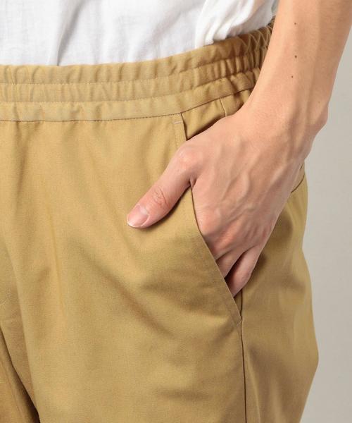 green label relaxing（グリーンレーベルリラクシング）の「SC ライトチノ イージークロップドパンツ ◆（チノパンツ・メンズ・ベージュ/オリーブ/ネイビー・S/M/L）」の6枚目の写真
