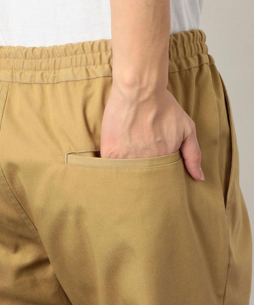 green label relaxing（グリーンレーベルリラクシング）の「SC ライトチノ イージークロップドパンツ ◆（チノパンツ・メンズ・ベージュ/オリーブ/ネイビー・S/M/L）」の17枚目の写真