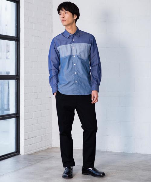 green label relaxing（グリーンレーベルリラクシング）の「SC ライトチノ イージークロップドパンツ ◆（チノパンツ・メンズ・ベージュ/オリーブ/ネイビー・S/M/L）」の21枚目の写真