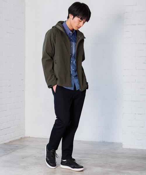 green label relaxing（グリーンレーベルリラクシング）の「SC ライトチノ イージークロップドパンツ ◆（チノパンツ・メンズ・ベージュ/オリーブ/ネイビー・S/M/L）」の20枚目の写真