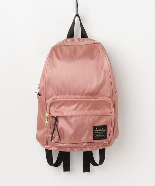 Legato Largo(レガートラルゴ)の「【Legato Largo】撥水加工ナイロン調デイパック LT-C2151(バックパック/リュック・レディース・ベージュ/ブラック/グレー/ネイビー・FREE)」の1枚目の写真