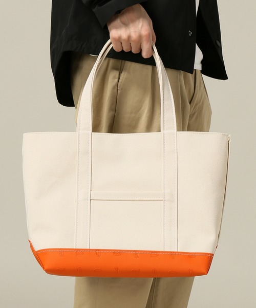 JOURNAL STANDARD（ジャーナルスタンダード）の「KIRUNA×JS VibramトートM＃（トートバッグ・メンズ・ホワイト/ホワイト系その他/ホワイト系その他2・FREE）」の5枚目の写真