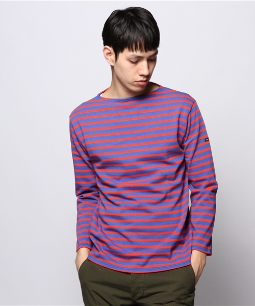 JOURNAL STANDARD(ジャーナルスタンダード)の「SAINT JAMES / セントジェームス: OUESSANT(Tシャツ/カットソー・メンズ・アイボリー/グリーン/ネイビー/レッド/ブラック・4/3)」の5枚目の写真