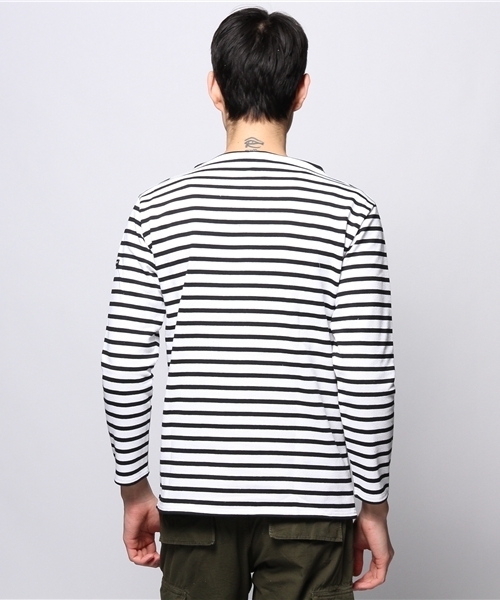 JOURNAL STANDARD(ジャーナルスタンダード)の「SAINT JAMES / セントジェームス: OUESSANT(Tシャツ/カットソー・メンズ・アイボリー/グリーン/ネイビー/レッド/ブラック・4/3)」の8枚目の写真