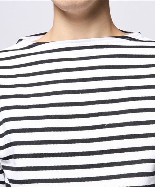 JOURNAL STANDARD(ジャーナルスタンダード)の「SAINT JAMES / セントジェームス: OUESSANT(Tシャツ/カットソー・メンズ・アイボリー/グリーン/ネイビー/レッド/ブラック・4/3)」の9枚目の写真