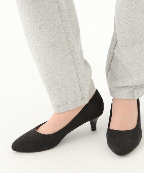 niko and...（ニコアンド）の「コットン裏毛ロゴ入りスウェットパンツ（その他パンツ・レディース・チャコール/グレー・3/4）」の10枚目の写真