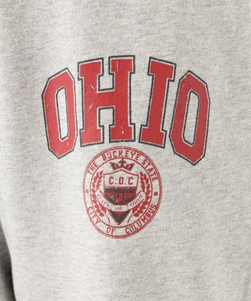 niko and...（ニコアンド）の「コットン裏毛ロゴ入りスウェットパンツ（その他パンツ・レディース・チャコール/グレー・3/4）」の13枚目の写真