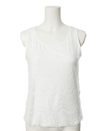 BEAMS LIGHTS Women's | BEAMS LIGHTS / レースリバーシブル タンクトップ(タンクトップ)