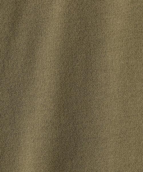 coen(コーエン)の「【新色追加・接触冷感】梨地変形Vネックカットソー(Tシャツ/カットソー・レディース・オリーブ/ホワイト/ブラック/マスタード/ライトピンク/ダークグリーン・FREE)」の12枚目の写真