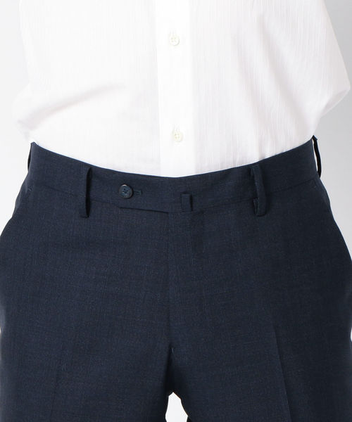 SHIPS（シップス）の「SD: ラスティック ソリッド トロピカル ドレスパンツ (ネイビー)（その他パンツ・メンズ・ネイビー・44/46/48）」の8枚目の写真