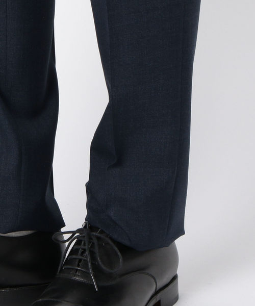 SHIPS（シップス）の「SD: ラスティック ソリッド トロピカル ドレスパンツ (ネイビー)（その他パンツ・メンズ・ネイビー・44/46/48）」の5枚目の写真