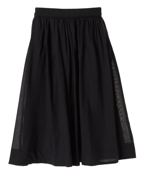 AMERICAN HOLIC（アメリカンホリック）の「・綿麻ギャザーフレアスカート＊（スカート・レディース・ベージュ/ネイビー/カーキ/その他5/ストライプ/チェック・FREE）」の9枚目の写真