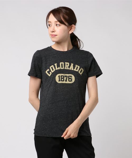 liflattie ships（リフラティ シップス）の「RETRO BRAND:カレッジプリントTEE（Tシャツ/カットソー・レディース・ライトグレー/ダークグレー・ONE SIZE）」の6枚目の写真