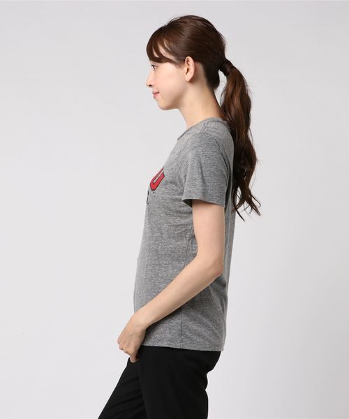 liflattie ships（リフラティ シップス）の「RETRO BRAND:カレッジプリントTEE（Tシャツ/カットソー・レディース・ライトグレー/ダークグレー・ONE SIZE）」の3枚目の写真