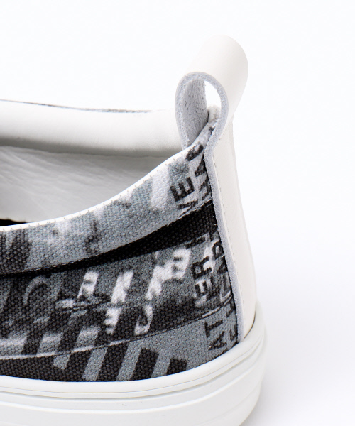 buddy（バディ）の「【5351×buddy別注】グラフィックキャンバススリッポン（スニーカー・メンズ・ブラック・40/42/44/46）」の8枚目の写真