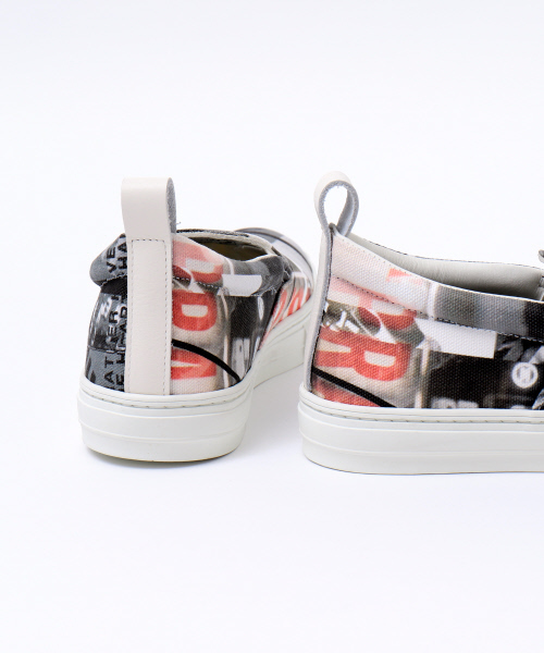 buddy（バディ）の「【5351×buddy別注】グラフィックキャンバススリッポン（スニーカー・メンズ・ブラック・40/42/44/46）」の9枚目の写真