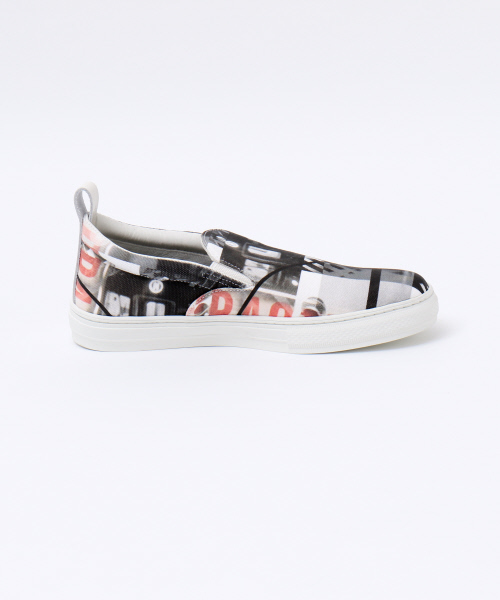 buddy（バディ）の「【5351×buddy別注】グラフィックキャンバススリッポン（スニーカー・メンズ・ブラック・40/42/44/46）」の11枚目の写真