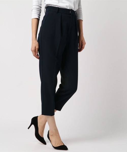 YECCA VECCA（イェッカヴェッカ）の「ダブルクロスタックパンツ（その他パンツ・レディース・ネイビー/キャメル・SMALL/MEDIUM）」の7枚目の写真