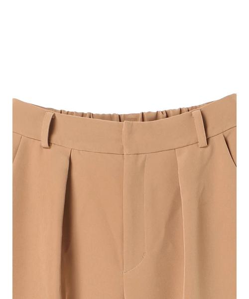 YECCA VECCA（イェッカヴェッカ）の「ダブルクロスタックパンツ（その他パンツ・レディース・ネイビー/キャメル・SMALL/MEDIUM）」の4枚目の写真