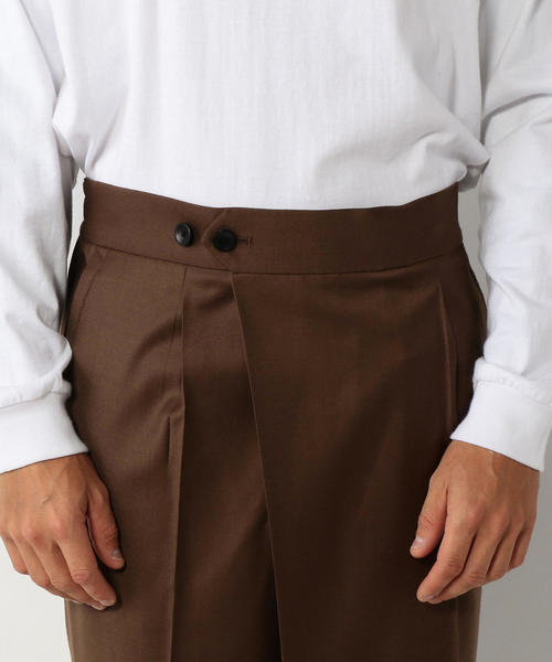 Steven Alan（スティーブンアラン）の「＜Steven Alan＞TWILL SUPER BUGGY RAP TAPERED PANTS/ラップパンツ（その他パンツ・メンズ・ダークグリーン/ダークブラウン・X-LARGE/SMALL/MEDIUM/LARGE）」の11枚目の写真