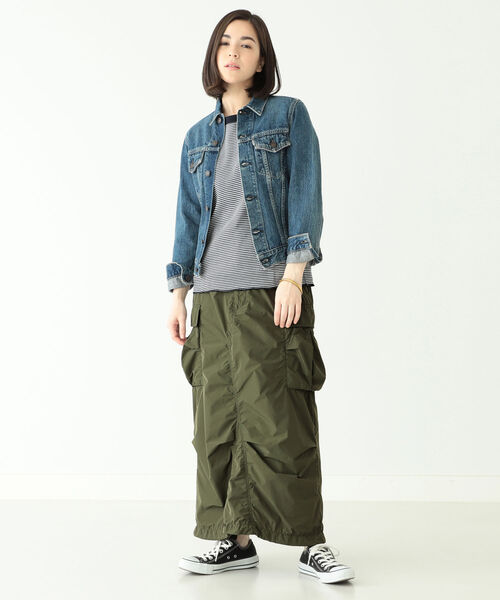 OLDERBROTHER デニム地カーキ ジャケット beams ビームス ビームス 北