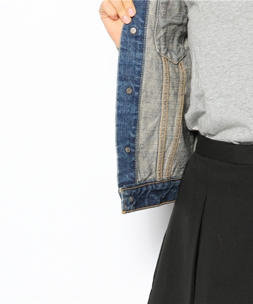 BEAMS BOY（ビームスボーイ）の「orslow / 60s DENIM JACKET（デニムジャケット・レディース・インディゴブルー・1/2）」の9枚目の写真
