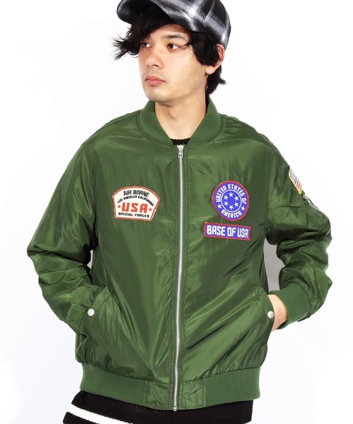 セール ワッペンma 1ミリタリージャケット Ma 1 ８ Eight エイト のファッション通販 Zozotown