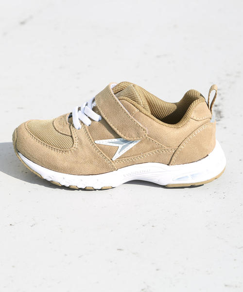 coen（コーエン）の「【coen キッズ/ジュニア】2019SS コーエン別注瞬足（シュンソク）Hi-STANDARD/ハイスタンダード/ダブルインソール（スニーカー・キッズ・ベージュ/ブラック/ロイヤルブルー・18cm/19cm/21cm/22cm/23cm/20cm）」の9枚目の写真