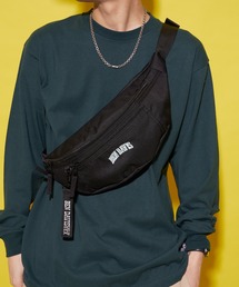 【BEN DAVIS/ベンデイビス】普段遣い抜群なヘビロテデザイン ワンポイントブランドロゴ入り ユニセックスデザイン ブランドネームリボン付き ウエストバッグ