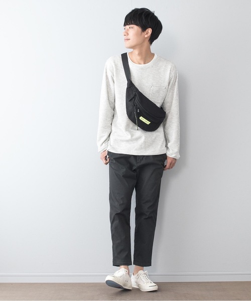 BEN DAVIS（ベンデイビス）の「【BEN DAVIS/ベンデイビス】普段遣い抜群なヘビロテデザイン ワンポイントブランドロゴ入り ユニセックスデザイン ブランドネームリボン付き ウエストバッグ（ボディバッグ/ウエストポーチ・レディース・ブラック/レッド/ピンク/スミクロ/ライトピンク/ネイビー/パープル/イエロー/ライトパープル/グリーン/レッド系その他・FREE）」の21枚目の写真