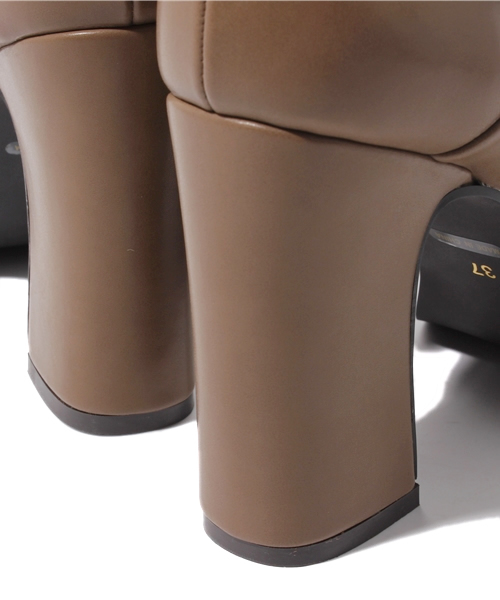 mystic（ミスティック）の「オペラブーティー（ブーティ・レディース・モカ/ブラック・37/38/36）」の9枚目の写真