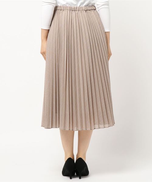 AMERICAN HOLIC(アメリカンホリック)の「フレアプリーツスカート(スカート・レディース・グレー/サックスブルー/グリーン/その他5/ドット/ネイビー/チェック/その他10・L/M)」の10枚目の写真