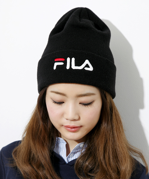 WEGO（ウィゴー）の「WEGO/FILAニットキャップ（ニットキャップ/ビーニー・メンズ・ホワイト/ブラック/ネイビー/レッド・FREE）」の11枚目の写真