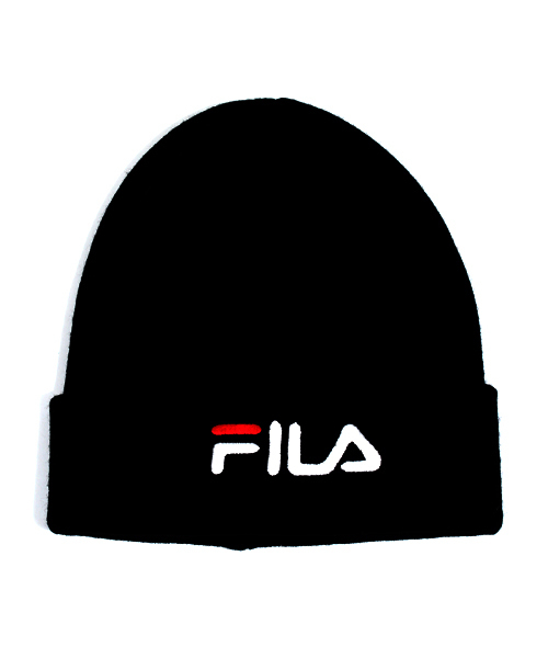 WEGO（ウィゴー）の「WEGO/FILAニットキャップ（ニットキャップ/ビーニー・メンズ・ホワイト/ブラック/ネイビー/レッド・FREE）」の12枚目の写真