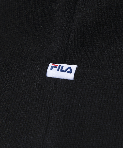 WEGO（ウィゴー）の「WEGO/FILAニットキャップ（ニットキャップ/ビーニー・メンズ・ホワイト/ブラック/ネイビー/レッド・FREE）」の7枚目の写真