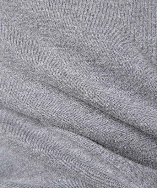 YANUK（ヤヌーク）の「YANUK MEN'S トライブレンド SWEAT HOODIE(スウェットフーディ)/57291028（パーカー・メンズ・グレー/チャコールグレー・S/M/L）」の6枚目の写真
