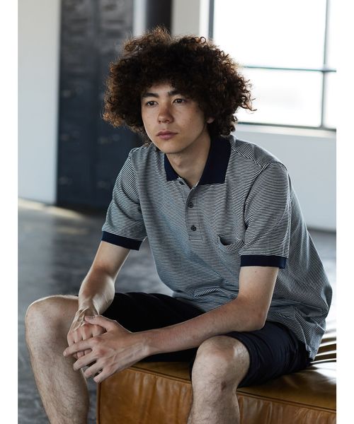 CRAFT STANDARD BOUTIQUE(クラフトスタンダードブティック)の「ポケット付鹿子カットポロシャツ●(ポロシャツ・メンズ・オフホワイト/カーキ/ネイビー/ブラック/ホワイト/ベージュ系その他/ダークネイビー/ホワイト系その他4/ブルー系その他2/グリーン/杢グレー/グレー系その他・LL/M/L)」の1枚目の写真