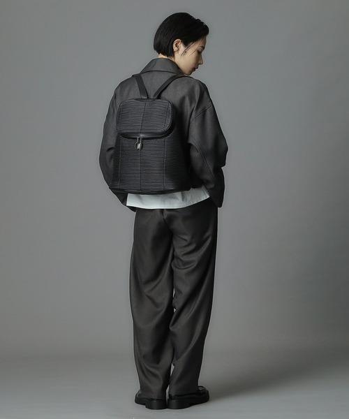 HIROKO HAYASHI（ヒロコハヤシ）の「MONTE（モンテ）リュック（バックパック/リュック・レディース・ブラック/ダークネイビー/モスグリーン系4/ダークブラウン/ブルー/モスグリーン/サックスブルー/グリーン系その他5・00）」の20枚目の写真