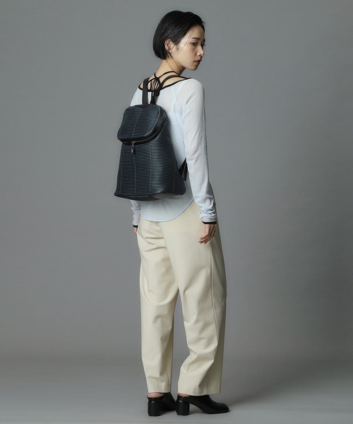 HIROKO HAYASHI（ヒロコハヤシ）の「MONTE（モンテ）リュック（バックパック/リュック・レディース・ブラック/ダークネイビー/モスグリーン系4/ダークブラウン/ブルー/モスグリーン/サックスブルー/グリーン系その他5・00）」の22枚目の写真