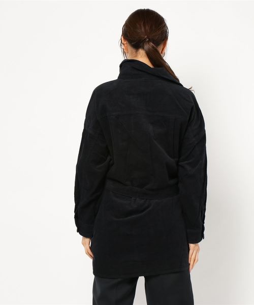 MARLENE JOBERT（マルレーヌ　ジョベル）の「コーデュロイビックシルエットジャケット（その他アウター・レディース・ブラック/ブラウン/ベージュ・M/L）」の5枚目の写真