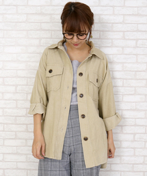 MARLENE JOBERT | 旬コーデが叶う☆コーデュロイビックシルエットジャケット(その他アウター)