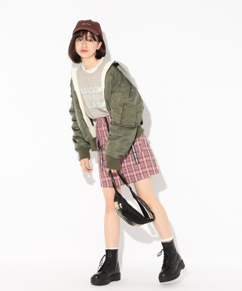 repipi armario（レピピ アルマリオ）の「プチハイメロウロングスリーブ（Tシャツ/カットソー・キッズ・その他/ホワイト/ブラック・MEDIUM/LARGE/SMALL/X-SMALL）」の22枚目の写真