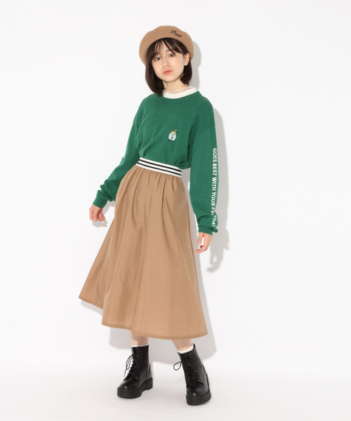 repipi armario（レピピ アルマリオ）の「プチハイメロウロングスリーブ（Tシャツ/カットソー・キッズ・その他/ホワイト/ブラック・MEDIUM/LARGE/SMALL/X-SMALL）」の21枚目の写真