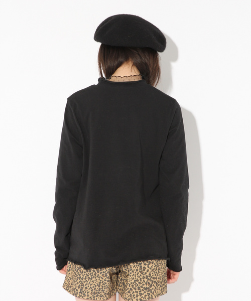 repipi armario（レピピ アルマリオ）の「プチハイメロウロングスリーブ（Tシャツ/カットソー・キッズ・その他/ホワイト/ブラック・MEDIUM/LARGE/SMALL/X-SMALL）」の14枚目の写真