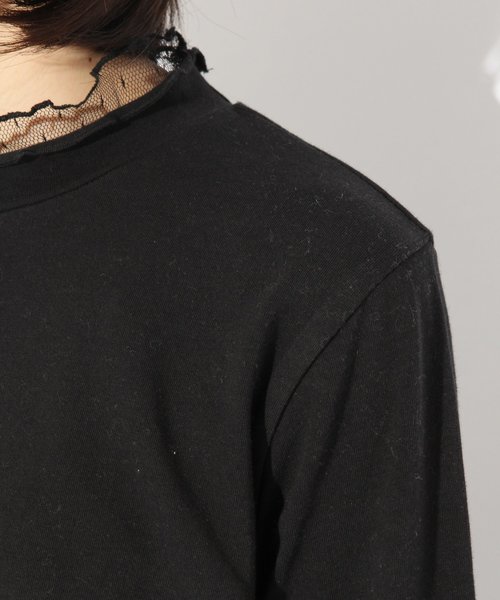 repipi armario（レピピ アルマリオ）の「プチハイメロウロングスリーブ（Tシャツ/カットソー・キッズ・その他/ホワイト/ブラック・MEDIUM/LARGE/SMALL/X-SMALL）」の12枚目の写真