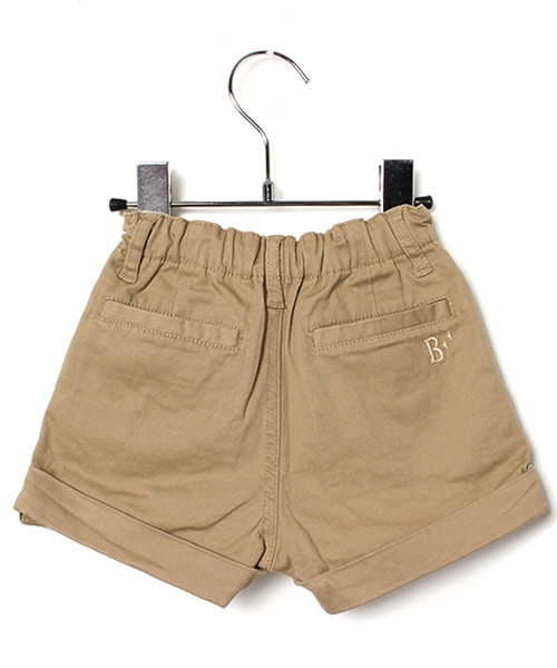 B:MING by BEAMS（ビーミングバイビームス）の「ビーミング by ビームス / ストレッチチノショーツ（チノパンツ・キッズ・ベージュ/オリーブ・110/90/140/100/130/120/80/150）」の3枚目の写真