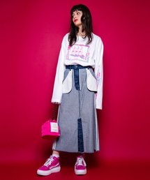 Candy Stripper | REVERSE LINED スカート(スカート)