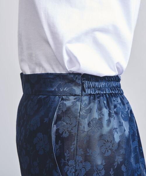 UNITED ARROWS(ユナイテッドアローズ)の「UGMSC フラワージャカード イージーパンツ(その他パンツ・レディース・ブラック/ロイヤルブルー・38/36)」の13枚目の写真