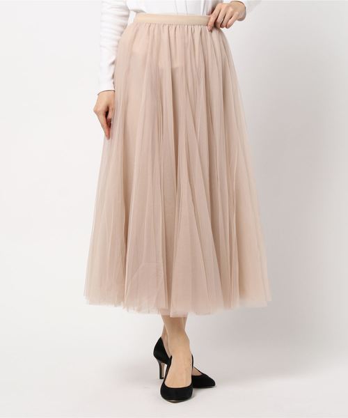 セール ダブルチュールボリュームロングスカート スカート Styleblock スタイルブロック のファッション通販 Zozotown